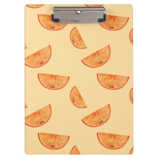Pastel Orange Kawaii Orange Clipboard
