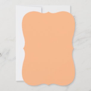 Pastel Orange Note Card