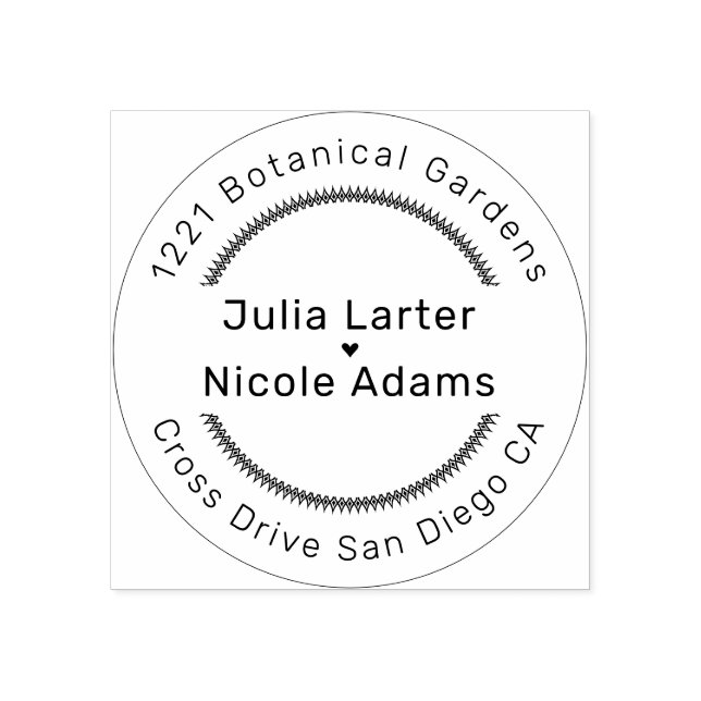 Pastel Orange Yellow Spring Dahlia Flowers Wedding Rubber Stamp (Imprint)