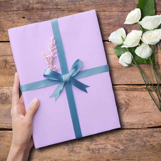 Pastel Orchid Solid Colour | Classic Elegant Wrapping Paper (Creator Uploaded)