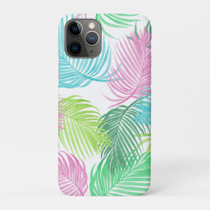 Pastel Palms on a iPhone 11 Pro Case