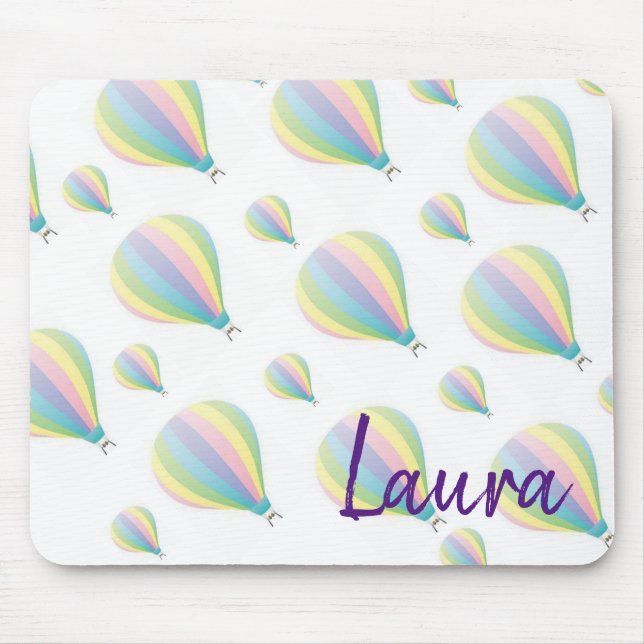Pastel Parachute Mouse Pad! Mouse Pad (Front)