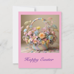 '" PASTEL PARADISE " POSTCARD