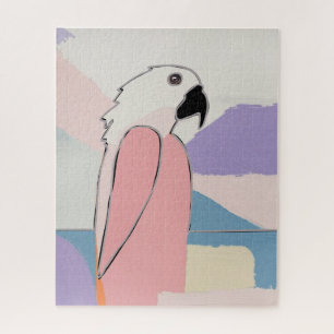Pastel Parrot Puzzle