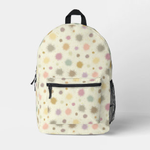 Pastel Party Pollen - seamless pattern. Printed Backpack