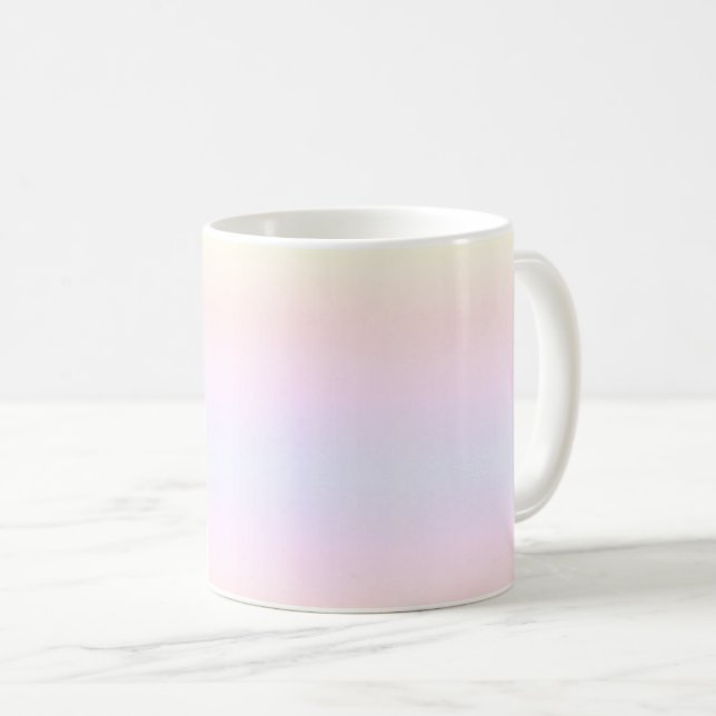 Pastel - pastel - colored - colorful coffee mug (Front Right)
