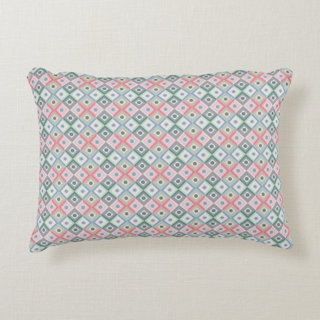 Pastel Pattern Decorative Cushion (Front)