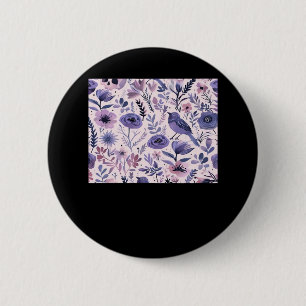 Pastel Pattern - Whimsigoth Cottagecore 6 Cm Round Badge