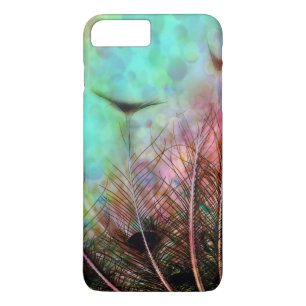 Pastel Peacock Feathers iPhone 7 Case