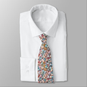 Pastel Pebbles Neck Tie