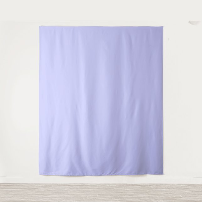 Pastel Periwinkle Solid Colour | Classic | Elegant Tapestry (Front)
