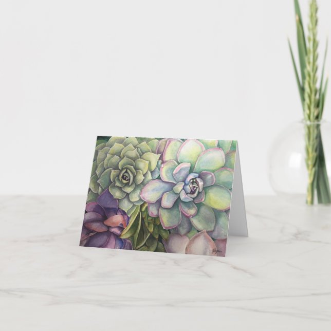 Pastel Petals Card (Front)