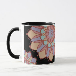 Pastel Petals Mandala Mug