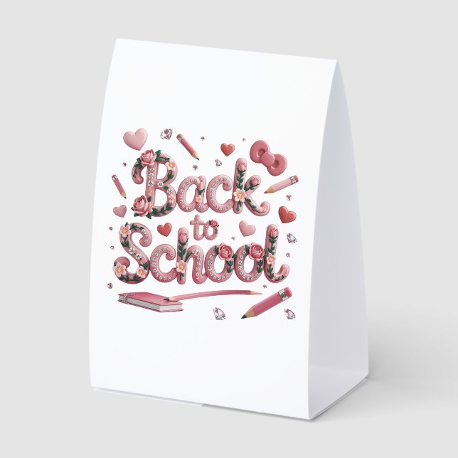 Pastel Petals & School Days Card (Front)