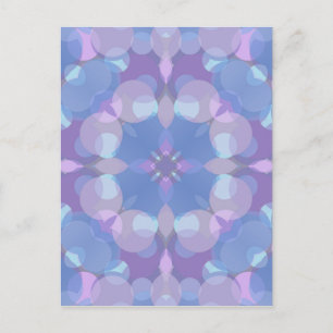 Pastel Pink and Blue #2 Postcard