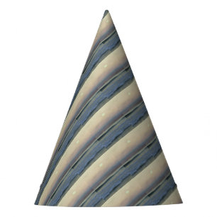 Pastel Pink and Blue Dalyan Beach Sunset Party Hat