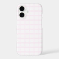 Pastel Pink And Rose Quartz Pink Gingham Pattern