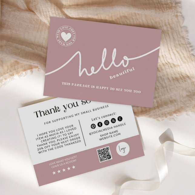 Pastel Pink Business Thank You (Creator Uploaded)