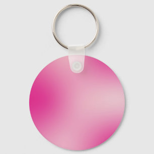 Pastel Pink Colours Abstract Blur Gradient Ombre Key Ring