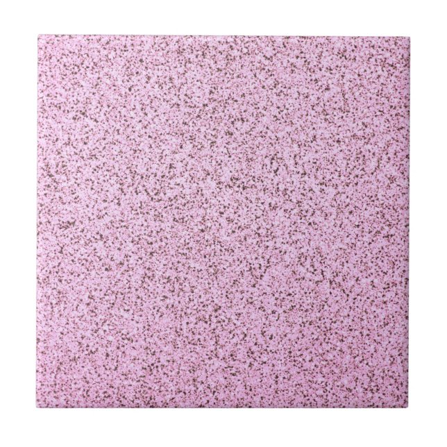 Pastel Pink Concrete Texture Ceramic Tile (Front)