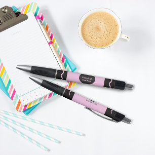 Pastel Pink Crayon Wrap Monogram Name