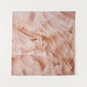 Pastel Pink Fabric: Elegant Textures. Tapestry