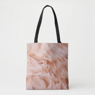 Pastel Pink Fabric: Elegant Textures. Tote Bag