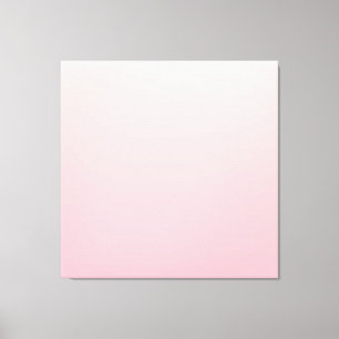 Pastel Pink Gradient Background Canvas Print