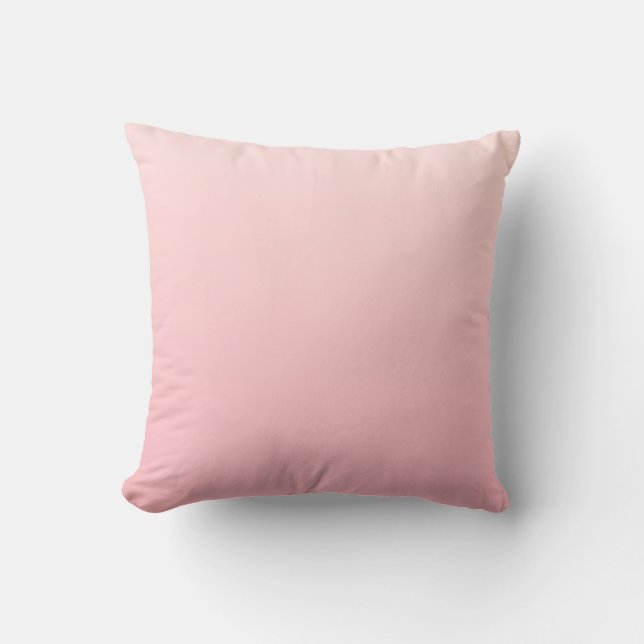 Pastel Pink Gradient Background Cushion (Front)