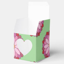 Pastel Pink Green Asian Medallion Floral