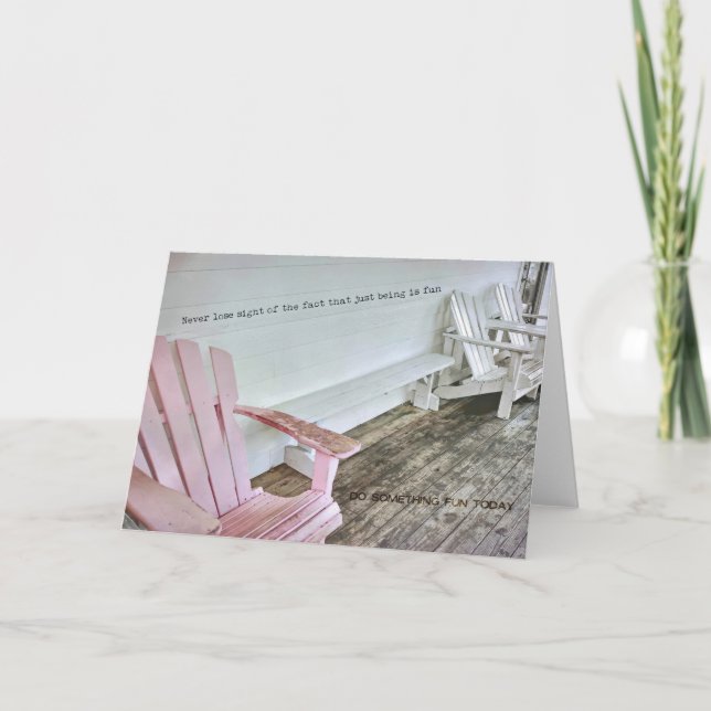 PASTEL PINK Greeting Card (Front)