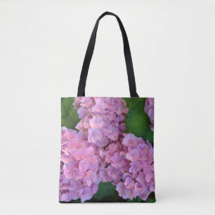 Pastel pink Hortensia hydrangea bloom Tote Bag