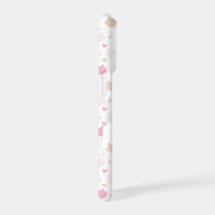 Pastel Pink Kawaii Cat Hearts Stars Phone Case