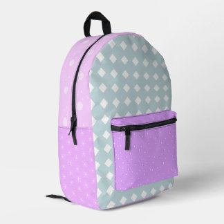 Pastel pink lavender aesthetic Backpack
