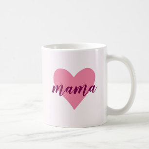 Pastel Pink Mama Mug – Sweet Mother's Day Gift