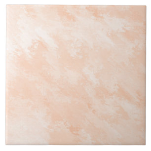 Pastel Pink Marbled Print Tile 6x6