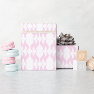 Pastel Pink Minimal Simple Clean Wrapping Paper