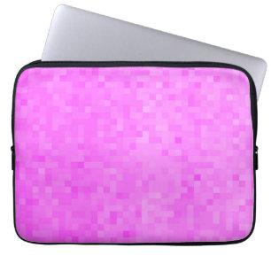 Pastel Pink Mosaic, Laptop Sleeve