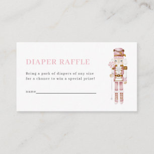 Pastel Pink Nutcracker Books for Baby Card