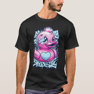 Pastel Pink Rubber Duck T-Shirt
