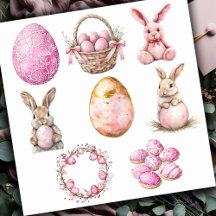 Pastel Pink Set 2 Easter
