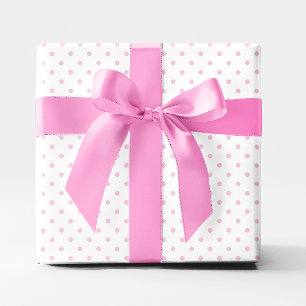 Pastel Pink Small Polka Dot Wrapping Paper