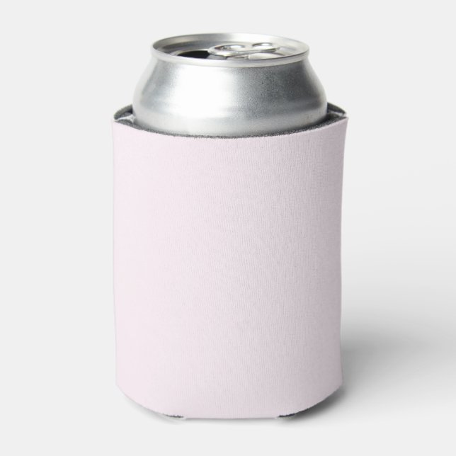 Pastel Pink Solid Colour  Can Cooler (Can Front)