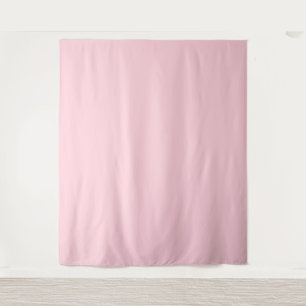 Pastel Pink Solid Colour Classic Elegant Tapestry