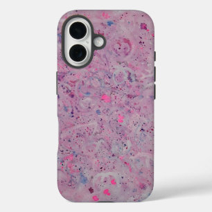 Pastel Pink Watercolor Abstract  iPhone 16 Case