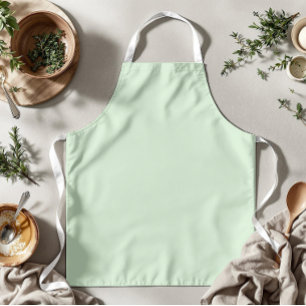 Pastel Pistachio Solid Colour   Classic   Elegant Apron