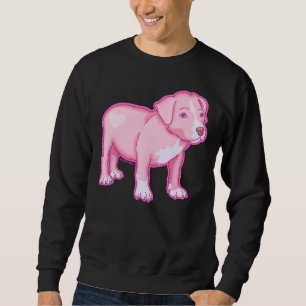 Pastel Pitbull Pink Sweatshirt