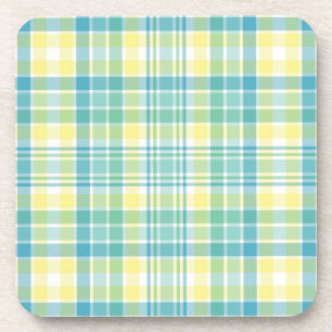 Pastel Plaid Coaster