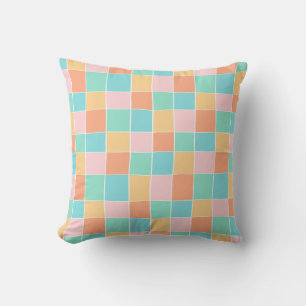 Pastel Plaid Cushion