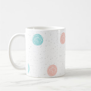 Pastel Polka Dot Coffee Mug